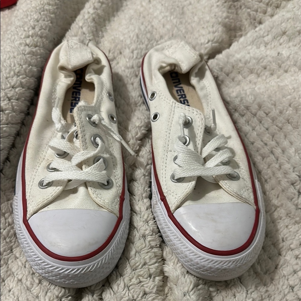 Converse Kids White Sneakers